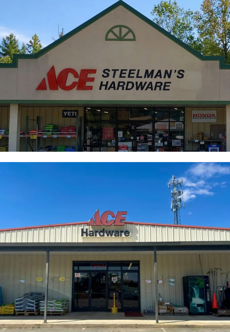 Steelman ace stores
