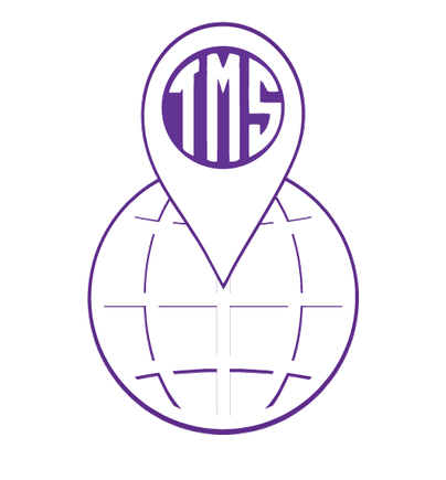 Tms white purp outline