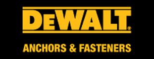 Dewalt anchors fasteners