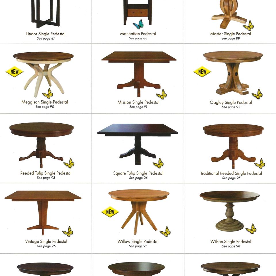 Hermies single pedestal bases