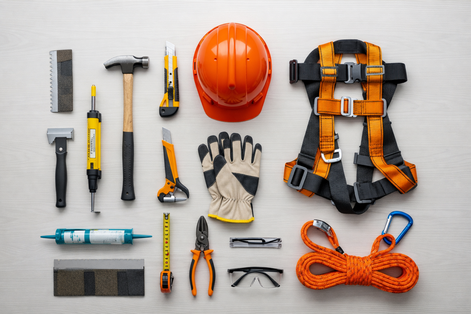 Roofing tools and accessories