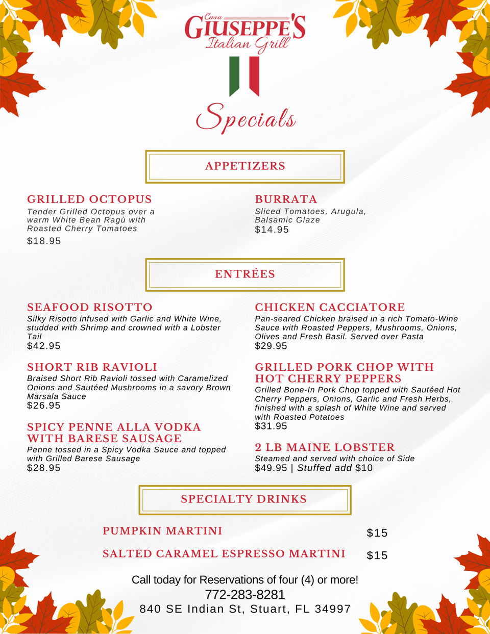 Cg specials for social