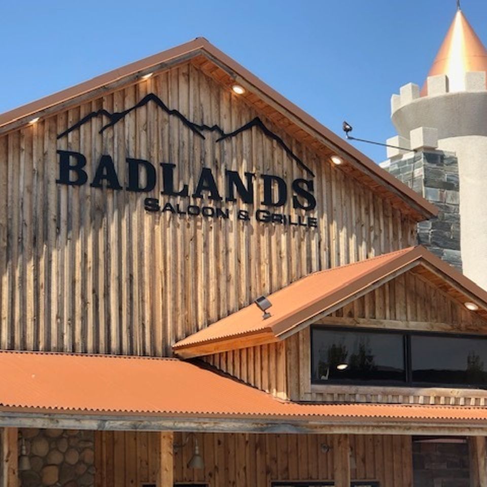 Badlands front