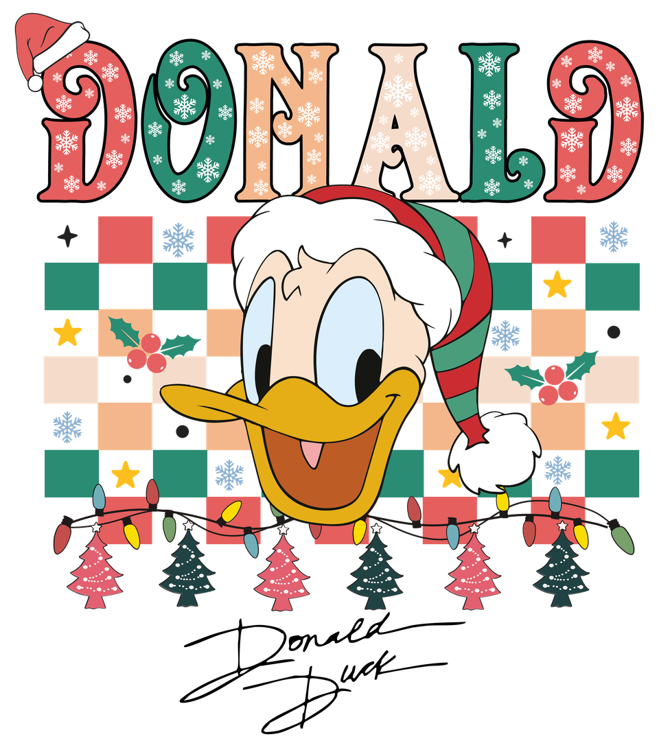 Seasons   christmas donald duck 2