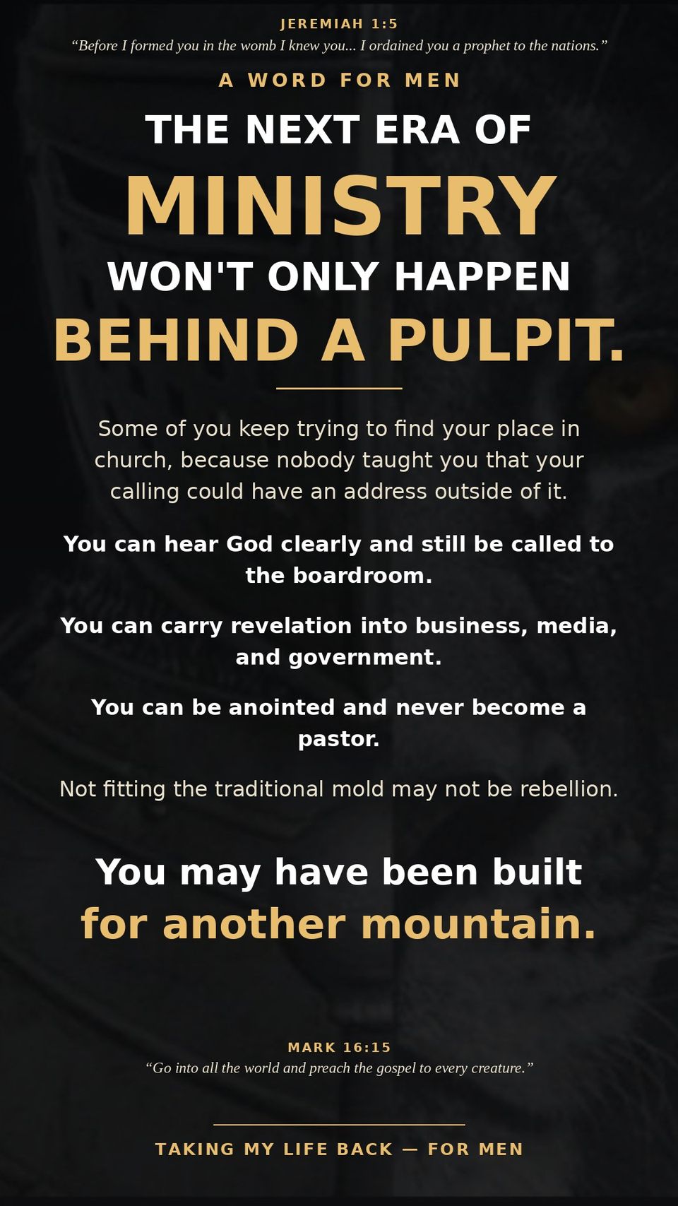 Calling has an address p1