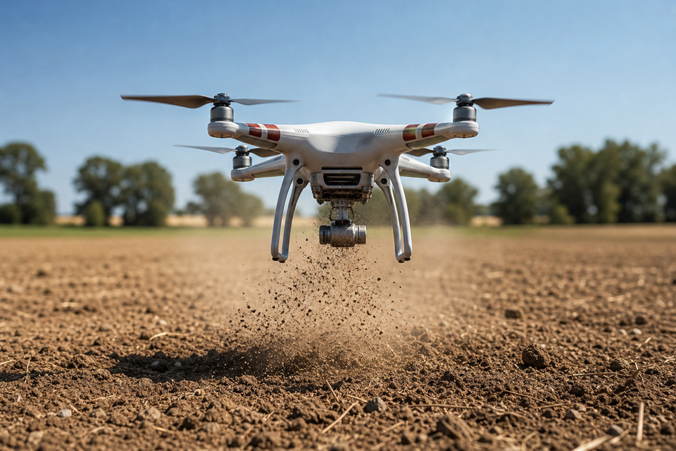 Drone Seed Spreading