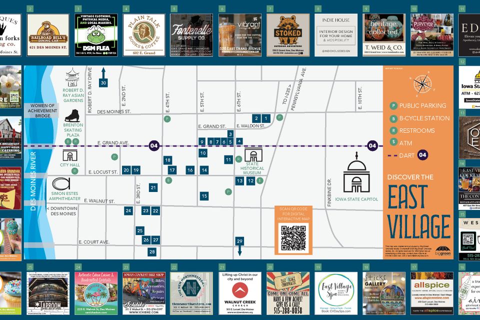 East village map 2026