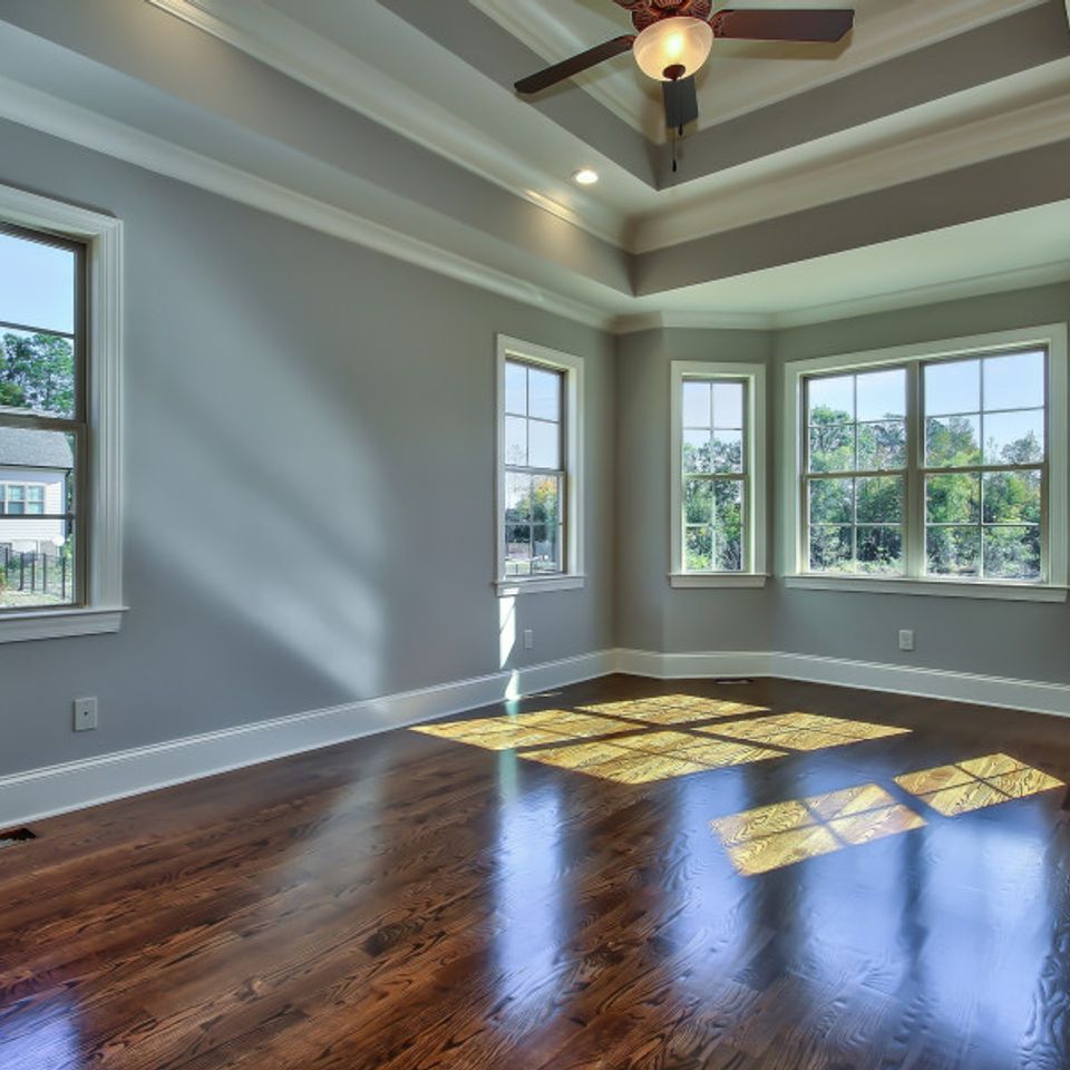 Lot 2 bc master bay window double trey ceiling