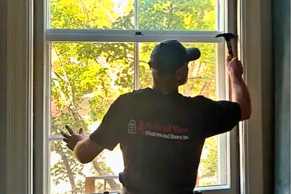 Advanced view installing windows