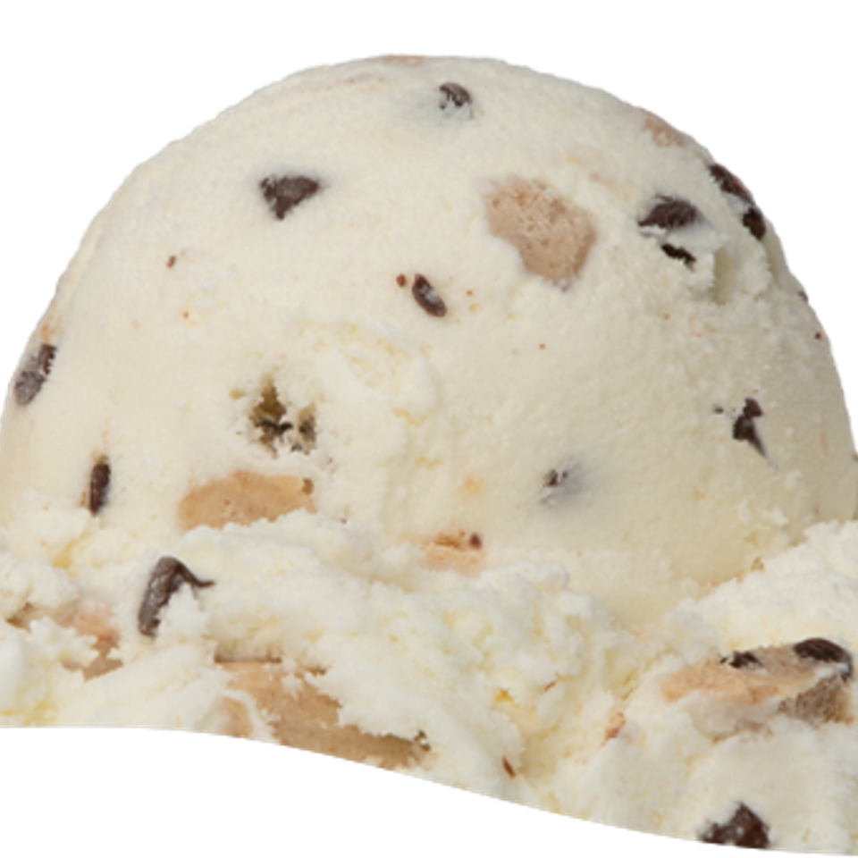 Chocolate Chip Cookie Dough Ice Cream, Yoyos Ice Cream in Beaufort