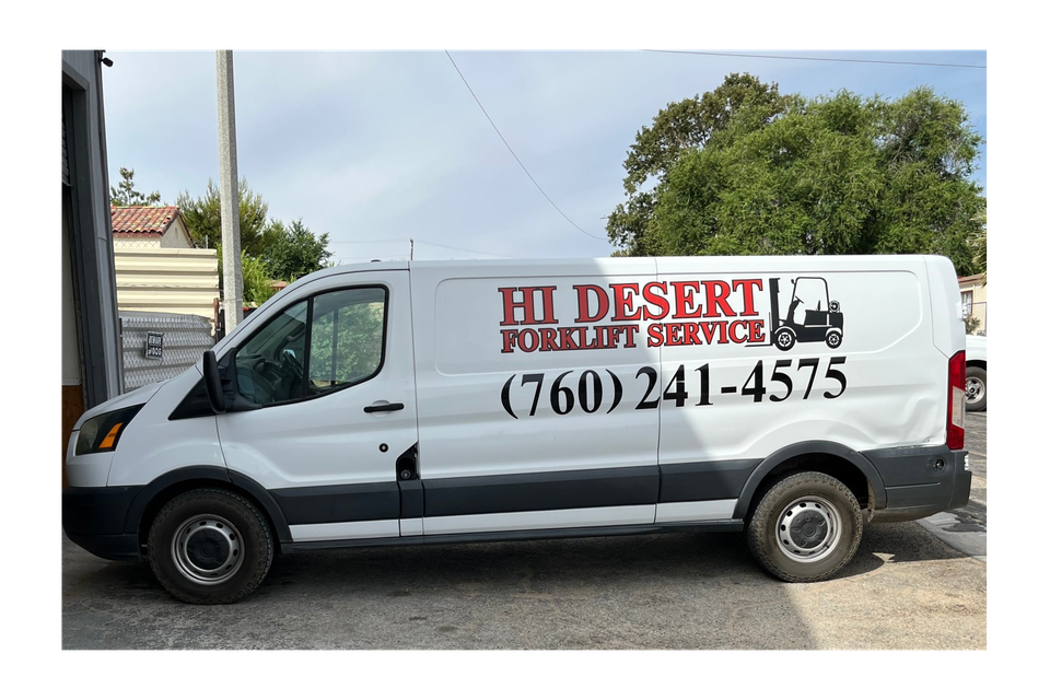 Image of Hi Desert Forklift Service Vehicle