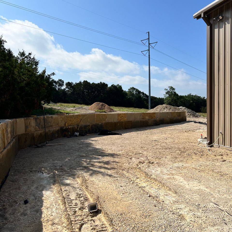 Retaining wall 4