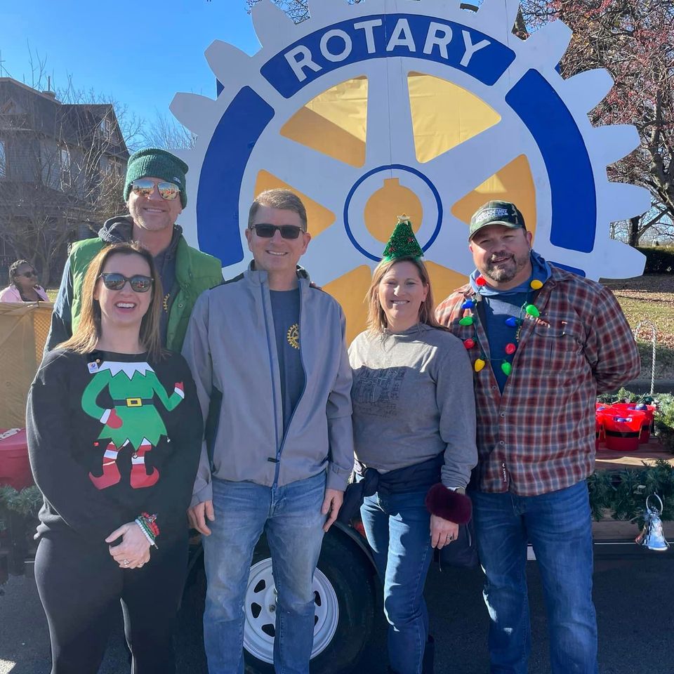 Rotary parade float 1
