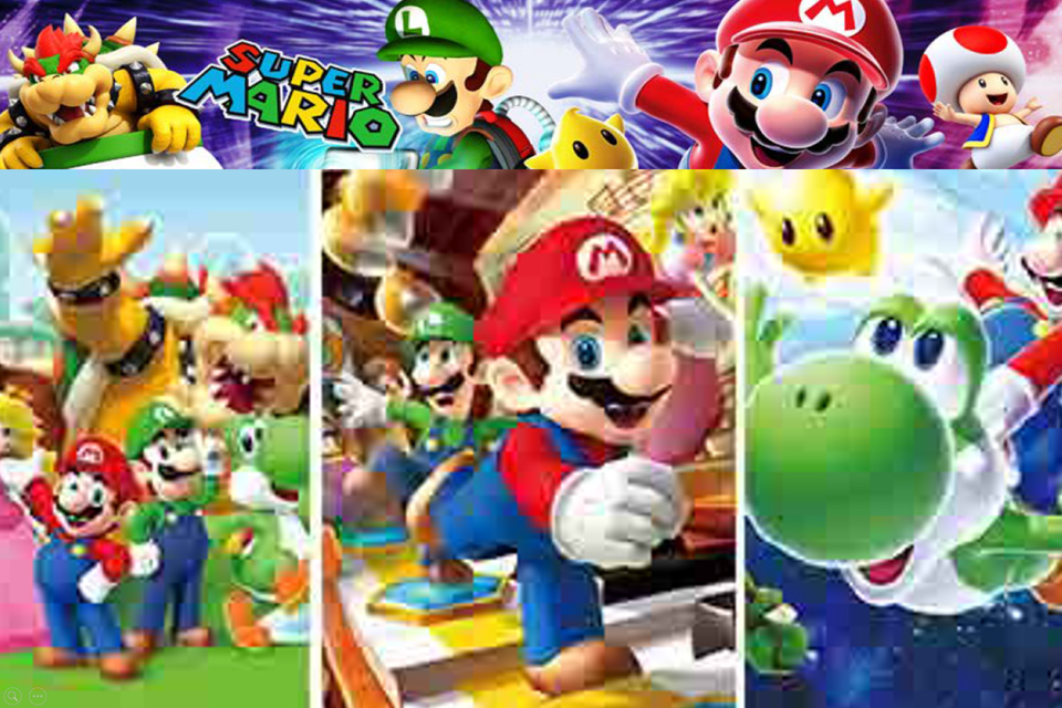 3d poster   super mario brothers