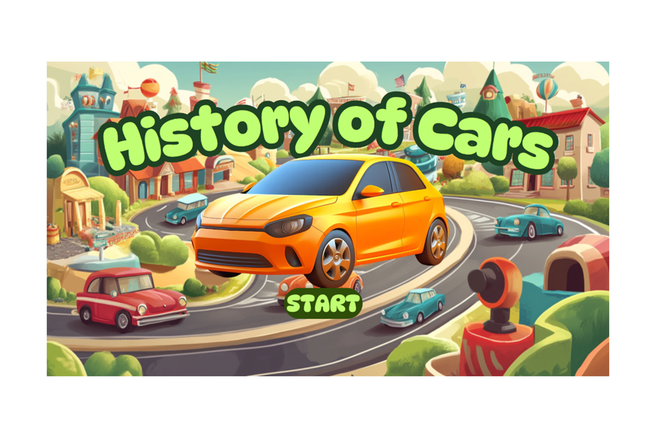History of cars   kids interactive quiz game