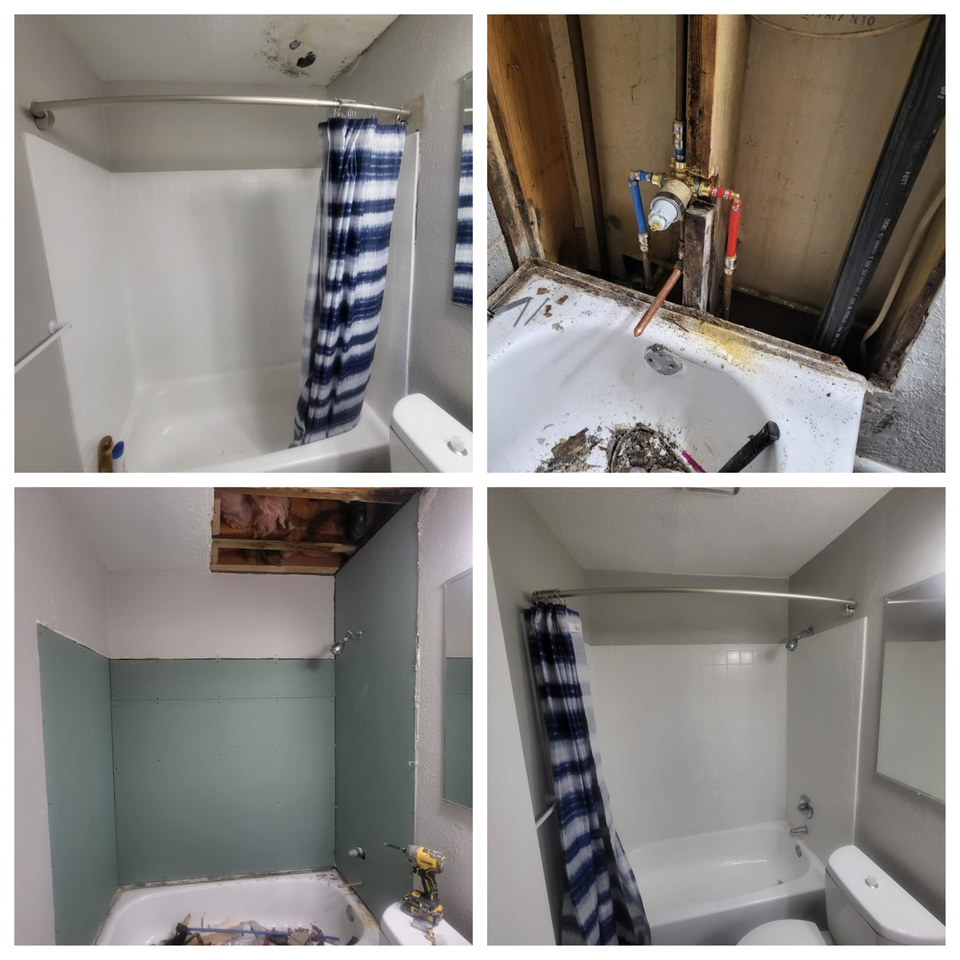 Shower surround replacement
