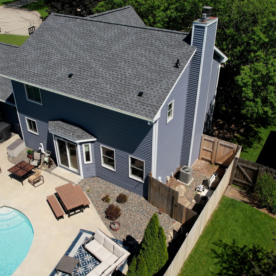 Roof replacement  depere wi  timberline hdz shingle 50 year warranty