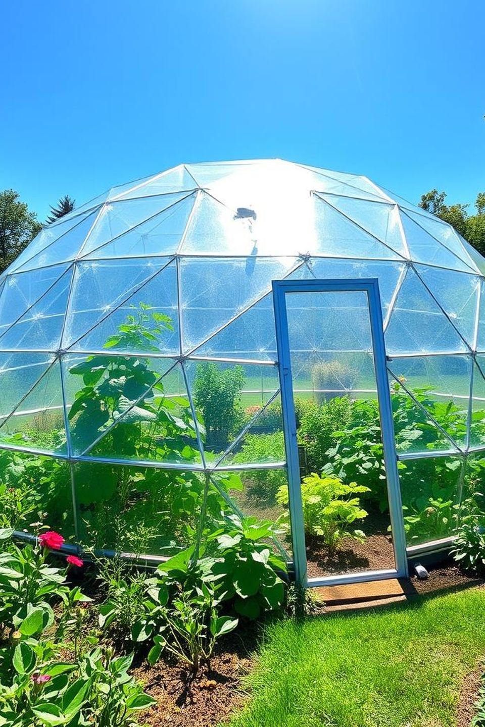 Geo dome greenhouse9