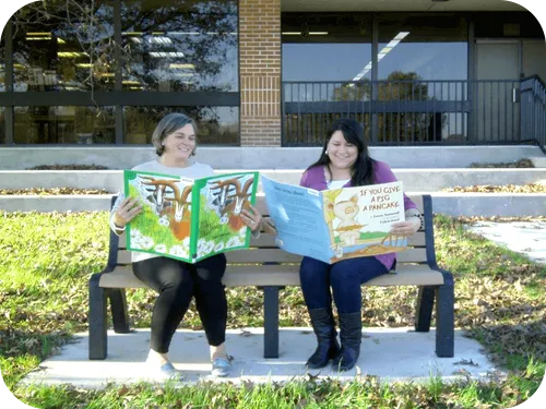 Ladies reading