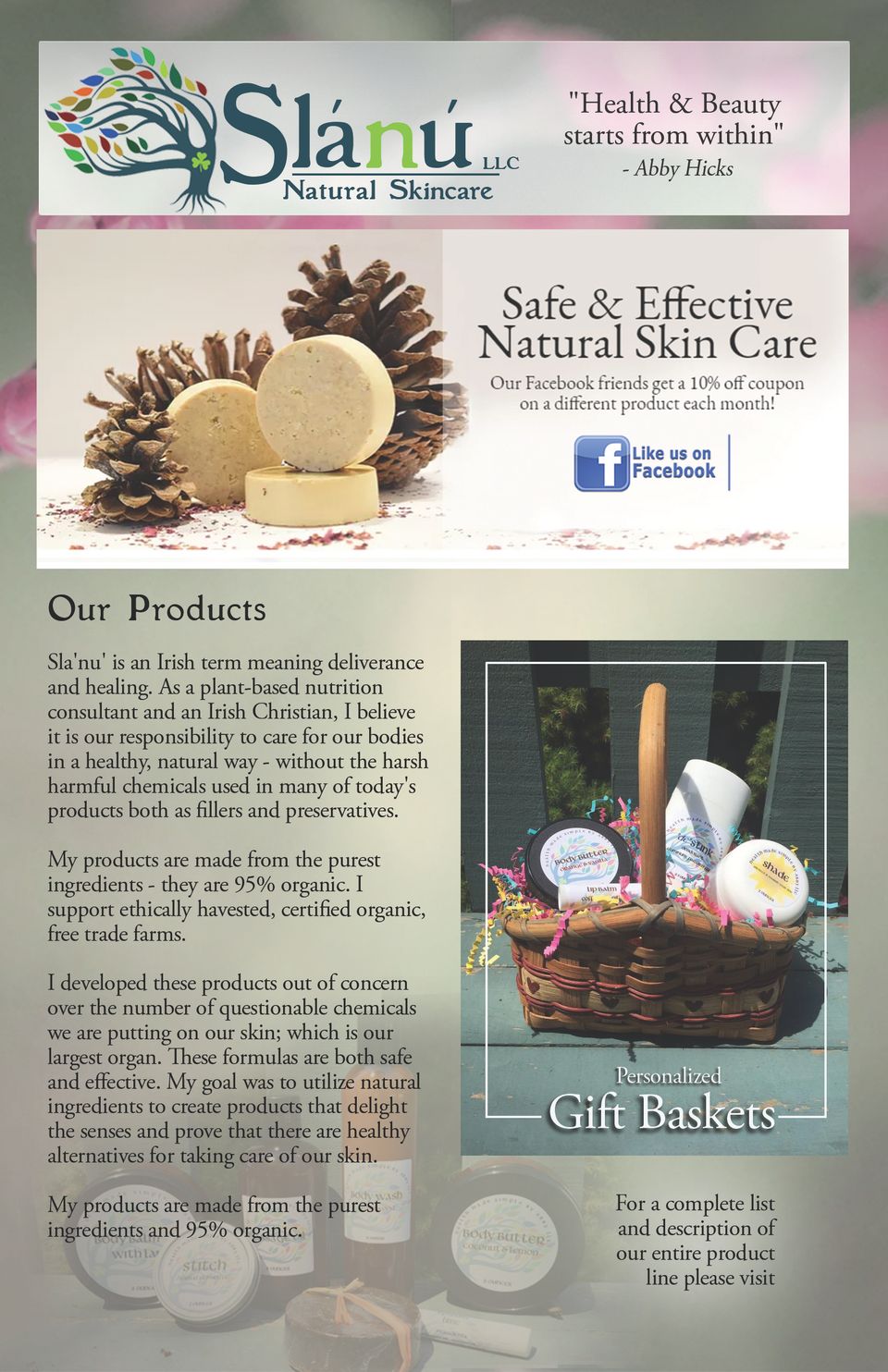 8x5 slanu flyer front