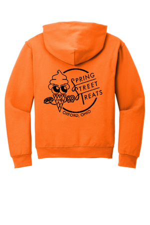 Orange hoodie