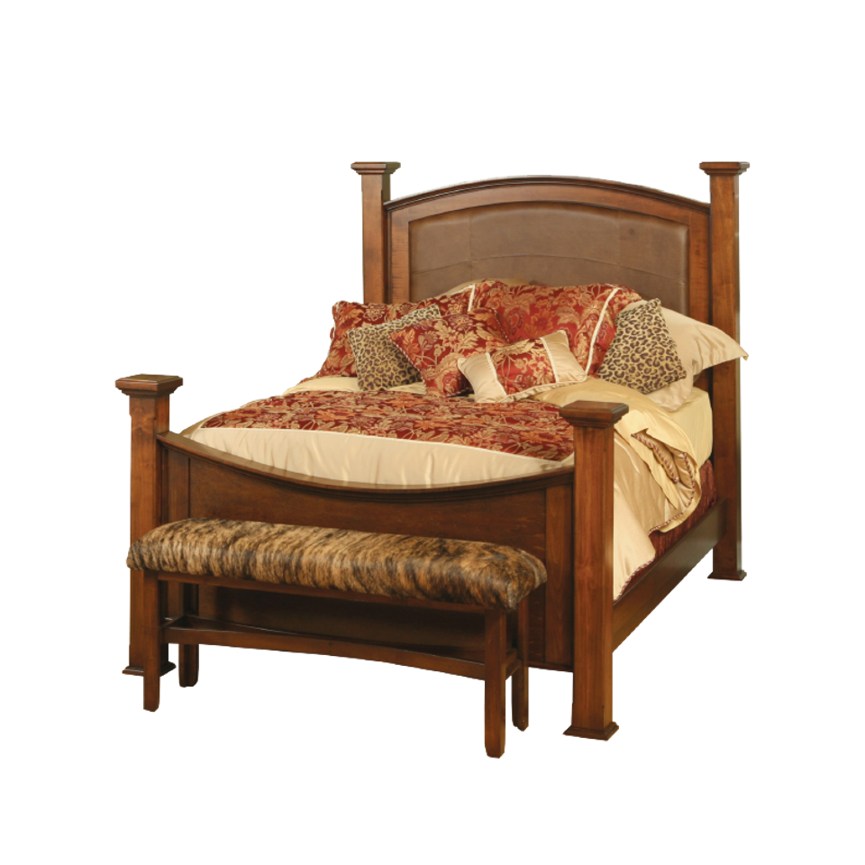 Nc sonora bed with leather
