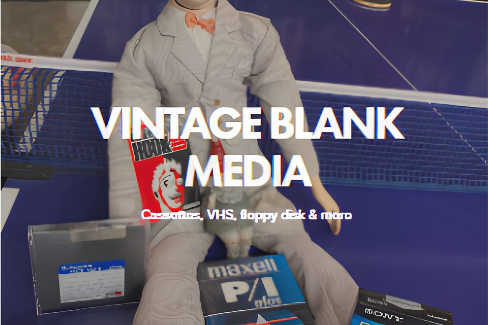 Vintage blank media