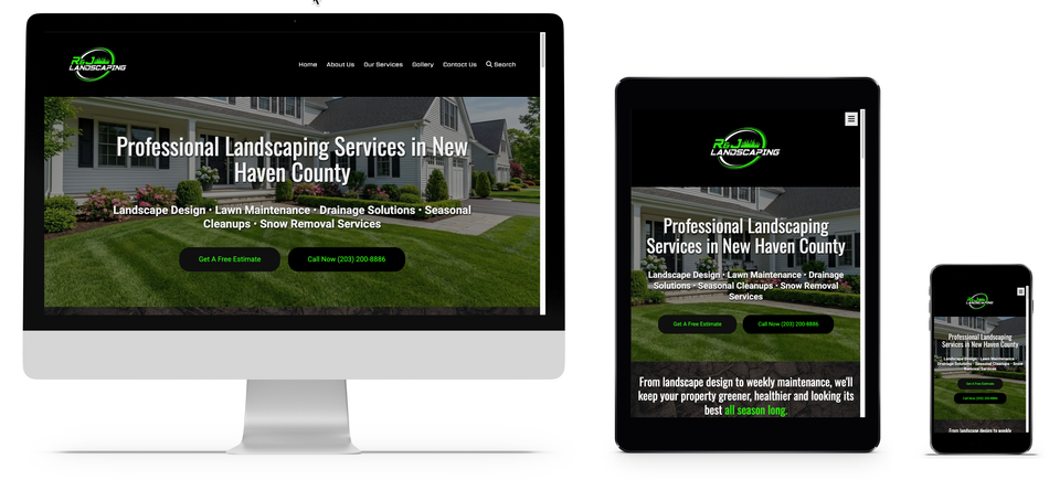 Rj landscaping services preview