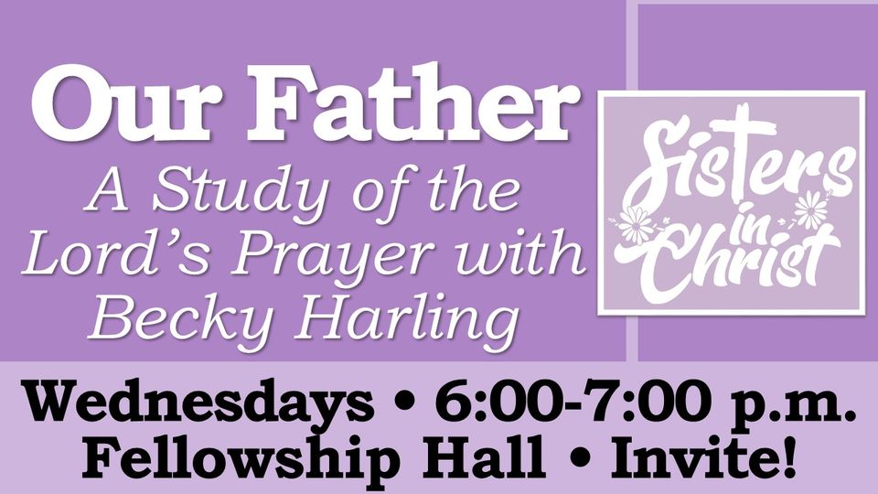Sisters in christ wednesday bible study