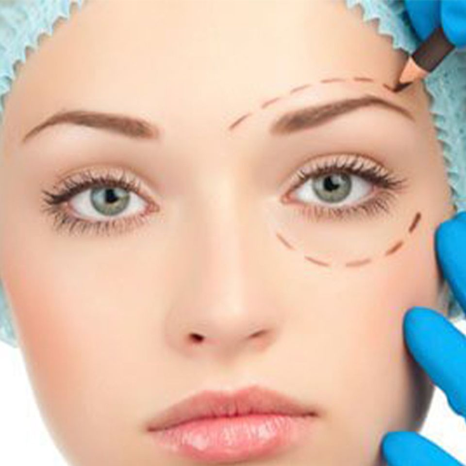 Real people facial surgery