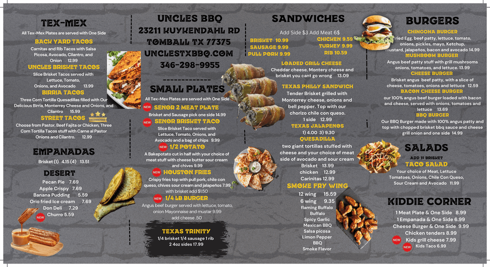 Uncles bbq menu  (16 x 8.5 in) (3) 2