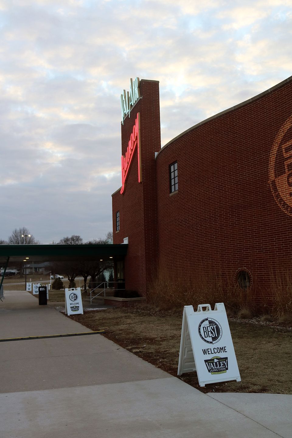 Outside bldg 1