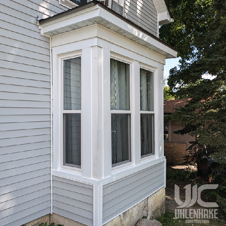 Bay Window Replacement | Uhlenhake Construction | Moravia IA
