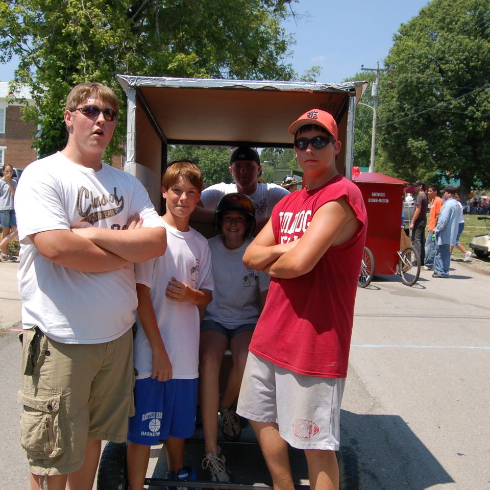 Outhouse race  1st place