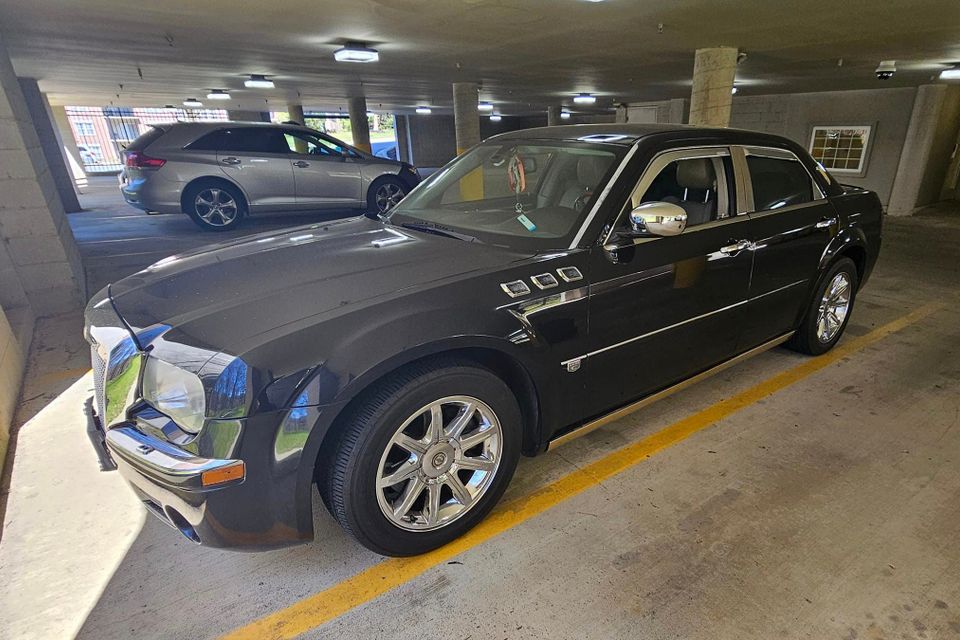 Black sedan