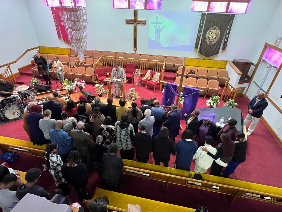 Church on alter
