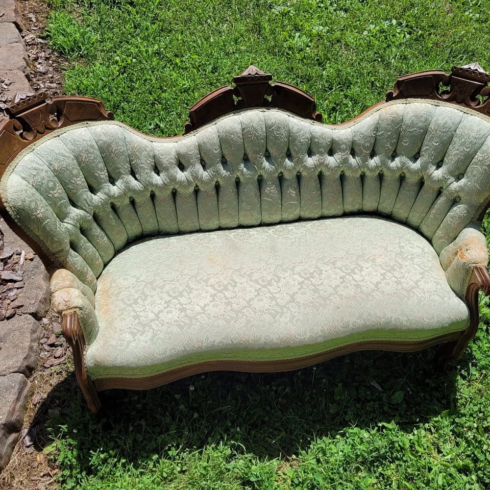 Small victorian sofa