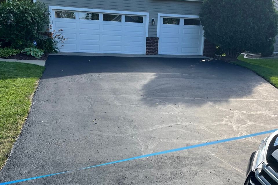 Driveway 6 after