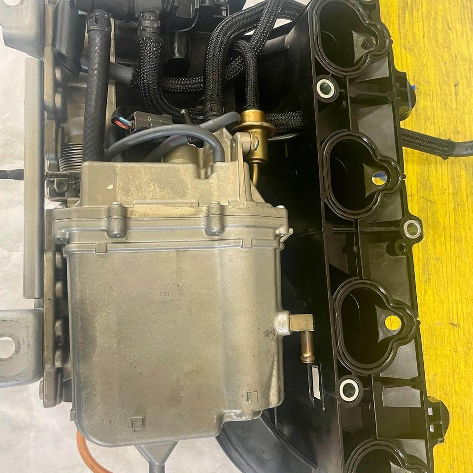 Marine engine being serviced 3