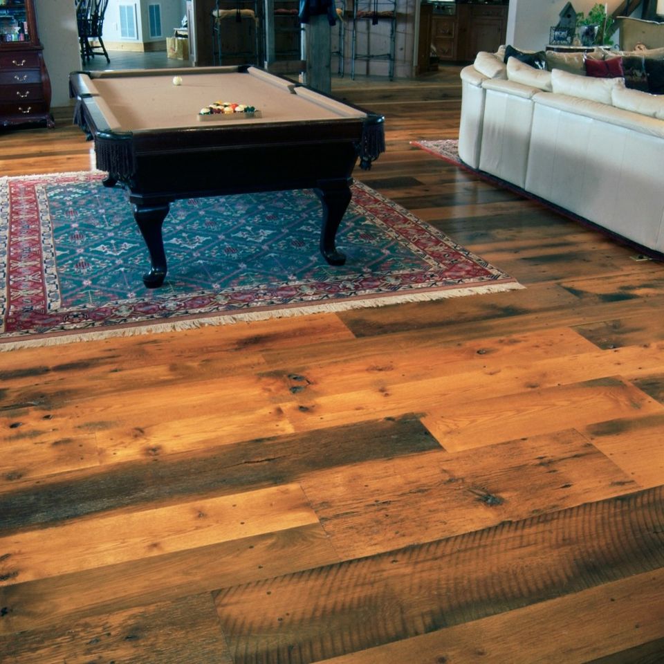 Reclaimed oak distressed 13