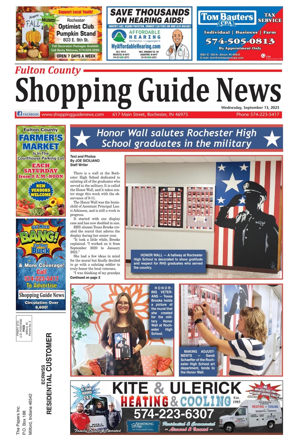 September 2023 Issue Shopping Directory