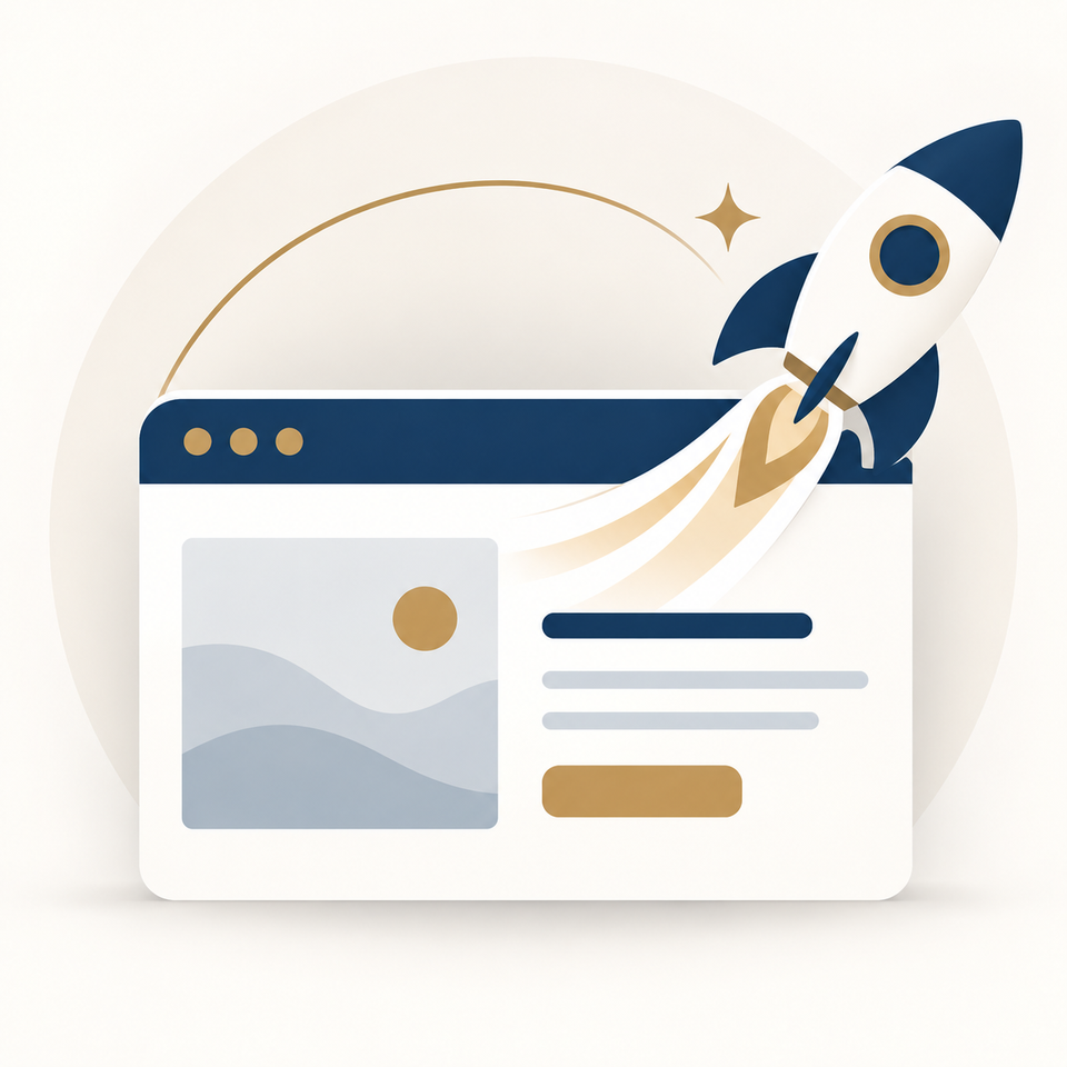 Studio 68 launch website plan