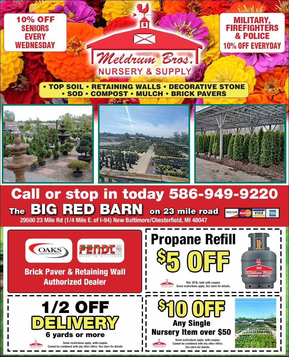 Coupons | Meldrum Bros. Nursery &amp; Supply