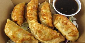 Pot Stickers with citrus ponzu sauce