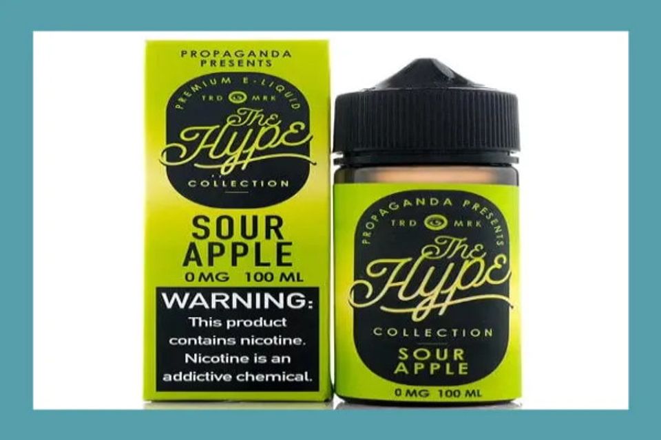 The Hype Sour Apple E-Liquid