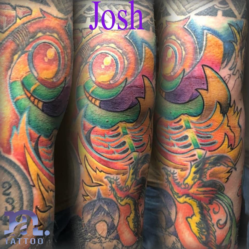 Josh abstract face