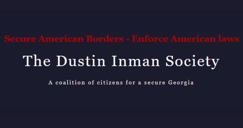 The dustin inman society secure american borders enforce logo   square
