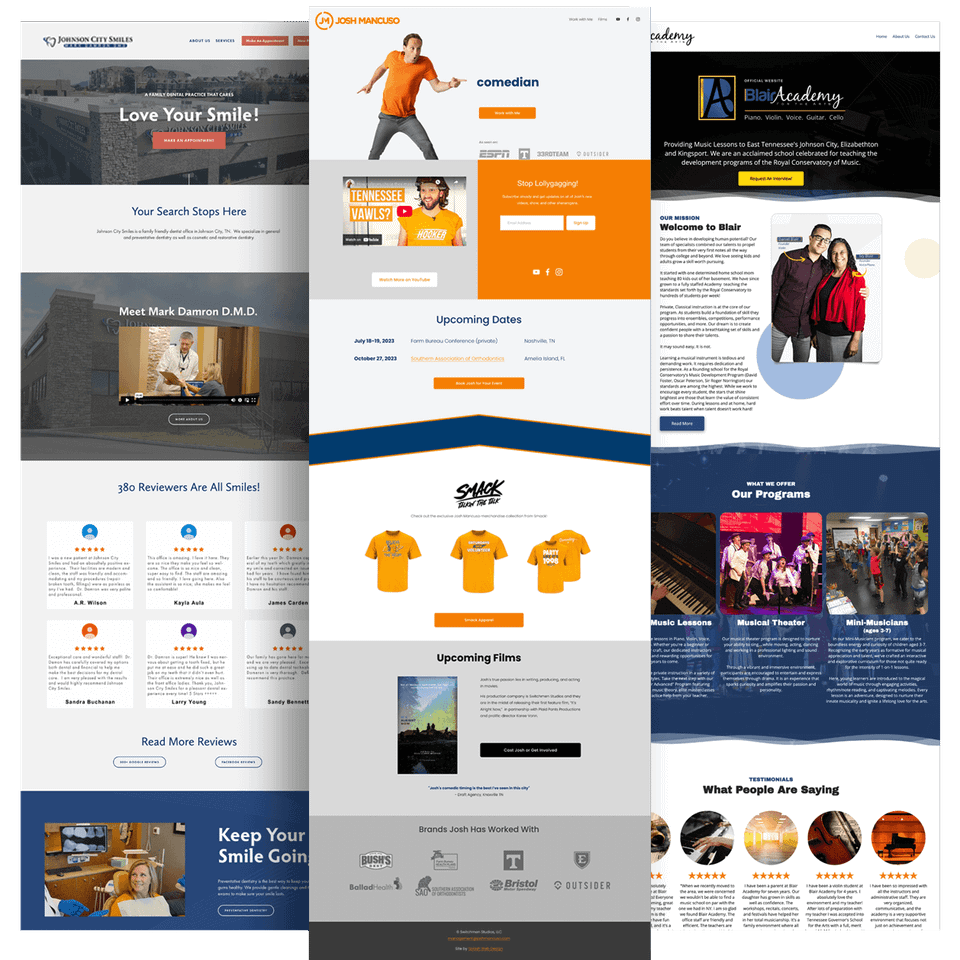 Web Design Johnson City TN
