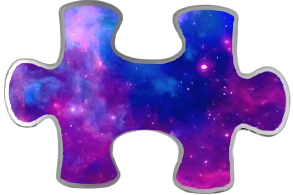 A puzzle piece that is from the Ho/Gar Hardscapes logo