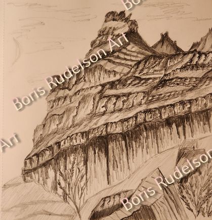 Pencil. Grand Canyon